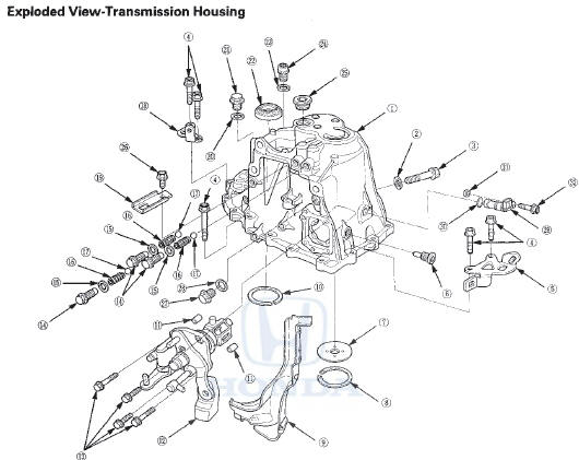 Honda Accord Transmission Disassembly Manual Transmission