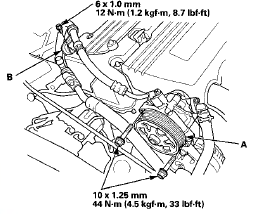 4. Remove the auto-tensioner.