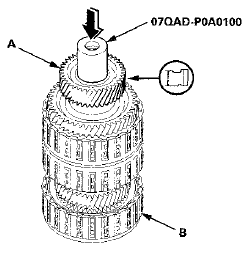 Secondary Shaft 2nd Gear Axial