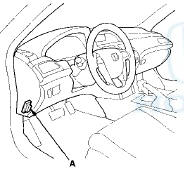 2. Turn the ignition switch to ON (II).