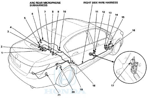 Right Side Wire Harness (2-door)
