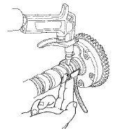 9. Check that the VTC actuator moves smoothly. If the