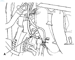 3. Install the intake manifold bracket.