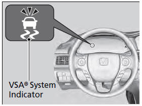 When VSA® activates, you may notice that the