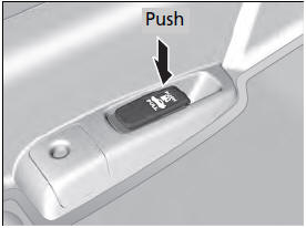 1. Stop your vehicle with the service station