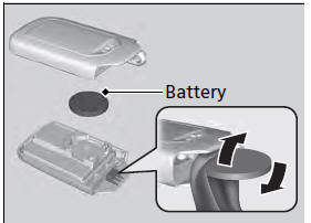 2. Remove the upper half by carefully prying