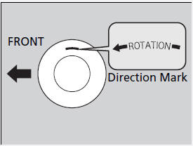 Whenever tires are rotated, you must calibrate the