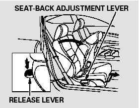 To get into the rear seat on the