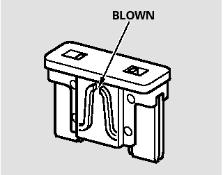 5. Look for a blown wire inside the