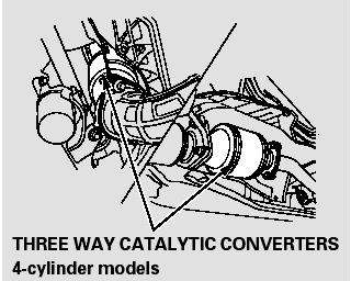 Defective three way catalytic