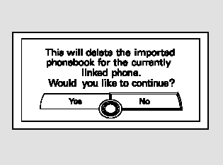 Select ‘‘Yes,’’ then ‘‘OK’’ to complete