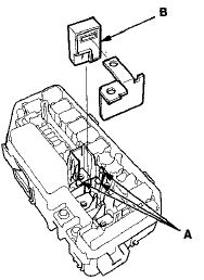 8. Install the parts in the reverse order of removal.