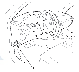 2. Turn the ignition switch to ON (II).