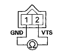 Terminal side of male terminals