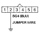 Wire side of female terminals