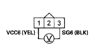 Wire side of female terminals