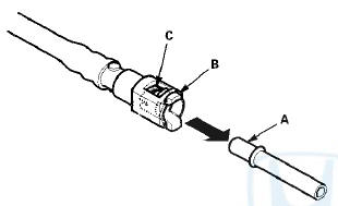 Connection with new retainer: Fuel fill neck tube