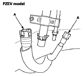 5. Raise the vehicle on a lift.