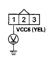 Wire side of female terminals