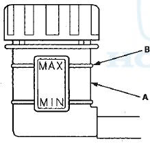 3. Attach one end of a clear tube to the bleeder screw