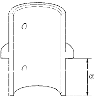 9. Measure the thickness of 5th gear.