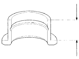 3. Measure the thickness of 1 st gear.