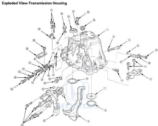 1. TRANSMISSION HOUSING