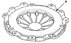 7. Measure across the pressure plate