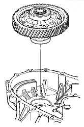 4. Install the transmission housing onto the clutch