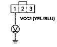 Wire side of female terminals