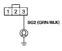 Wire side of female terminals