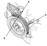 10. If the ignition timing differs from the specification,