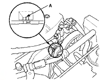 3. Check for abnormal noise from the tensioner pulley. If