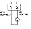 Wire side of female terminals