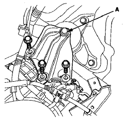 26. Attach the engine hanger adapter (VSB02C000015) to