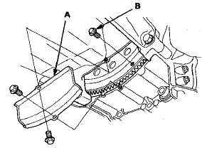 46. Vehicles with JHM VINs: Remove the shift cable cover