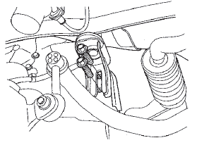 53. Support the steering gearbox on both sides with