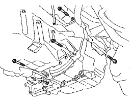 68. Remove the crankshaft position (CKP) sensor cover.