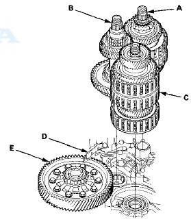 15. Remove the baffle plate.