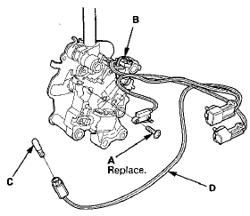 10. Remove the park pin switch/A/T gear position