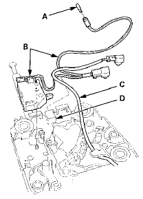 9. Remove the park pin switch/A/T gear position