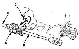 7. Raise the vehicle on a lift, or apply the parking brake,