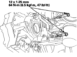 6. Install the CKP sensor cover.