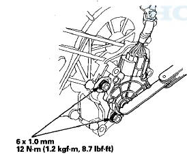 11. Check the connector for rust, dirt, or oil, and clean or