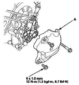 17. Install the left front wheel.