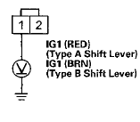 Wire side of female terminals