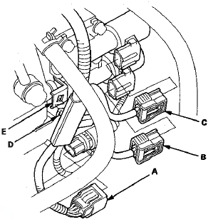 72. Connect the output shaft (countershaft) speed sensor