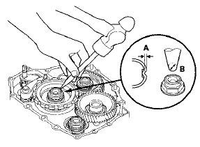 15. VIN begins with JHM: Install the selector control lever