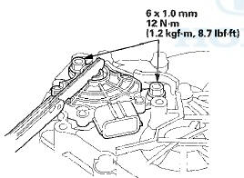 27. Connect the transmission range switch connector (A)