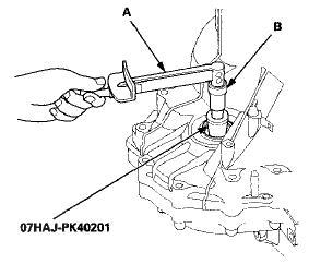 9. If the starting torque is out of standard, remove the